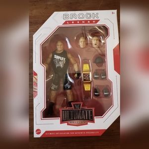 WWE Brock Lesnar ultimate edition rerun figure